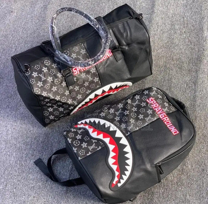 Sprayground Graffiti Duffle Bag Backpack