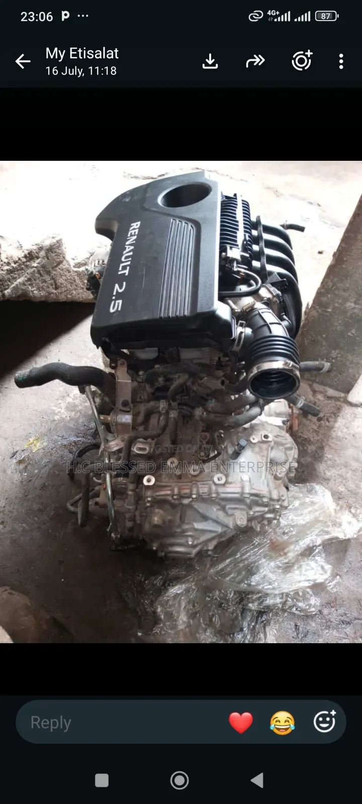 RENAULT KOLOSE Engine 2022 Model