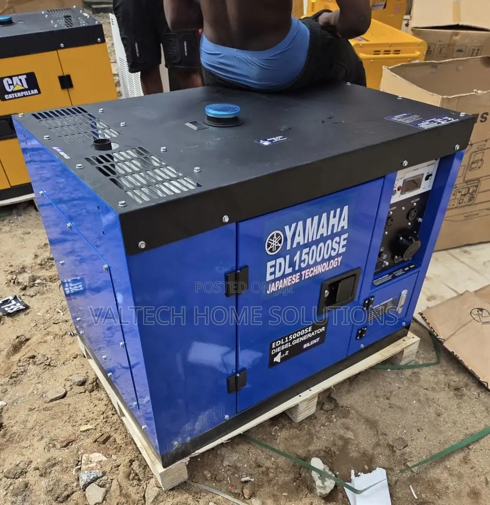 Yamaha EDL15000SE 13.5KVA Soundproof Diesel Generator – Japanese