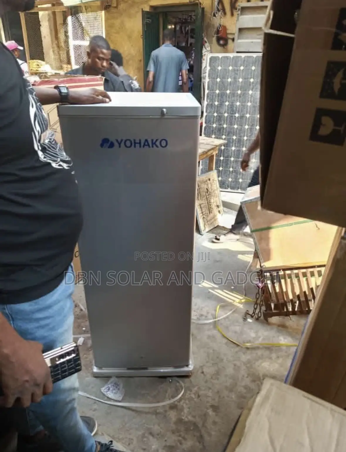 YOHAKO 218L Solar Freezer for Ice Block Very Good Quality and Reliable