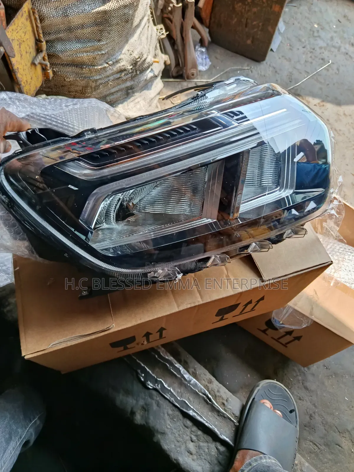 Head Lamp (Full Light) for RENAULT DUSTER 2020 to 2023