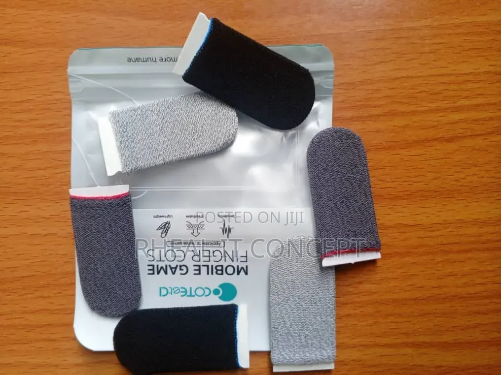 6 in 1 Mobile Gaming Thumb Sleeves Finger Cots