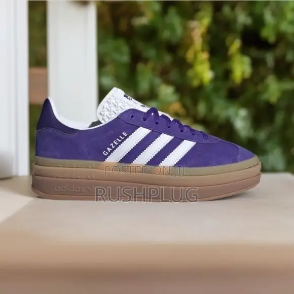 Adidas Gazelle Bold Purple Sneakers