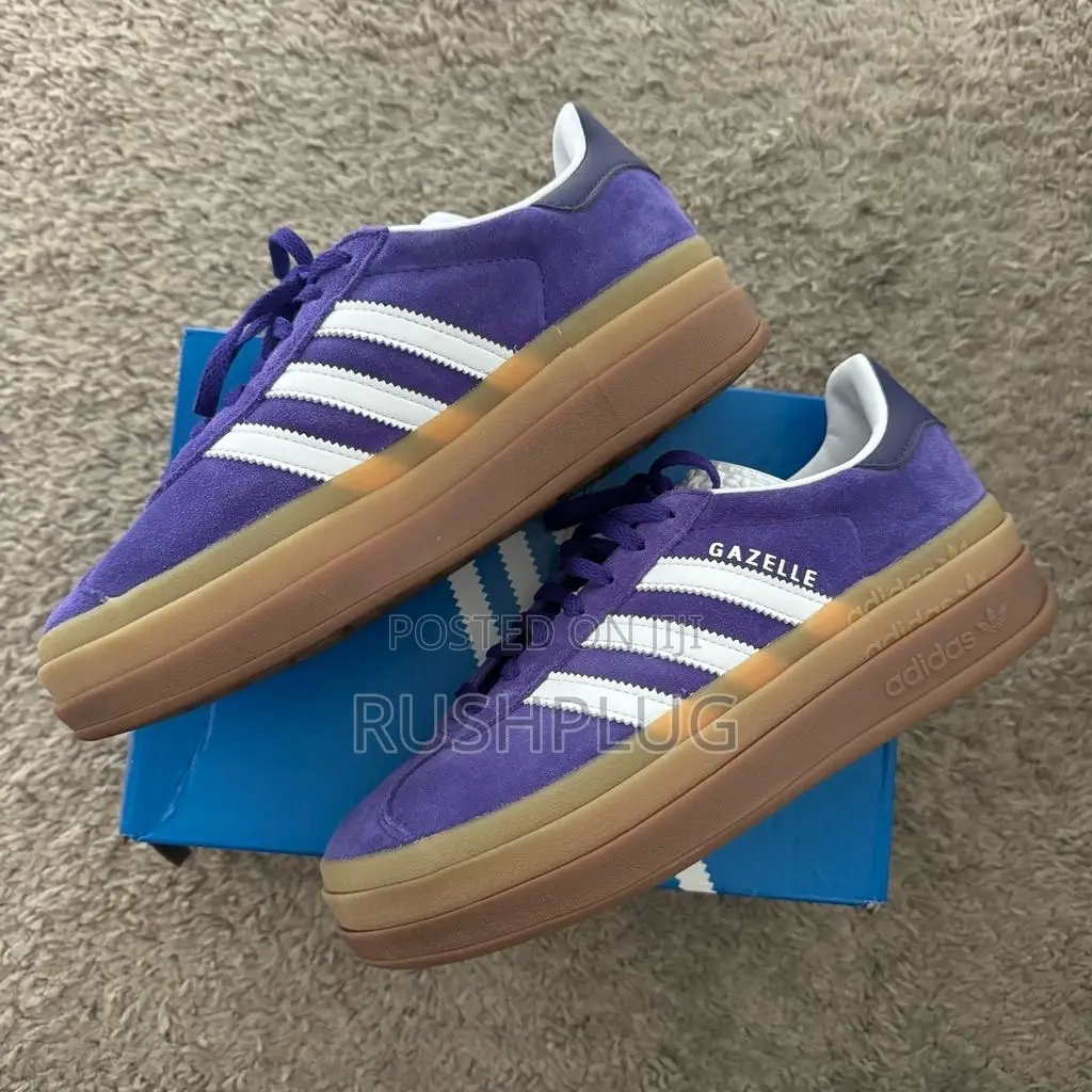 Adidas Gazelle Bold Purple Sneakers
