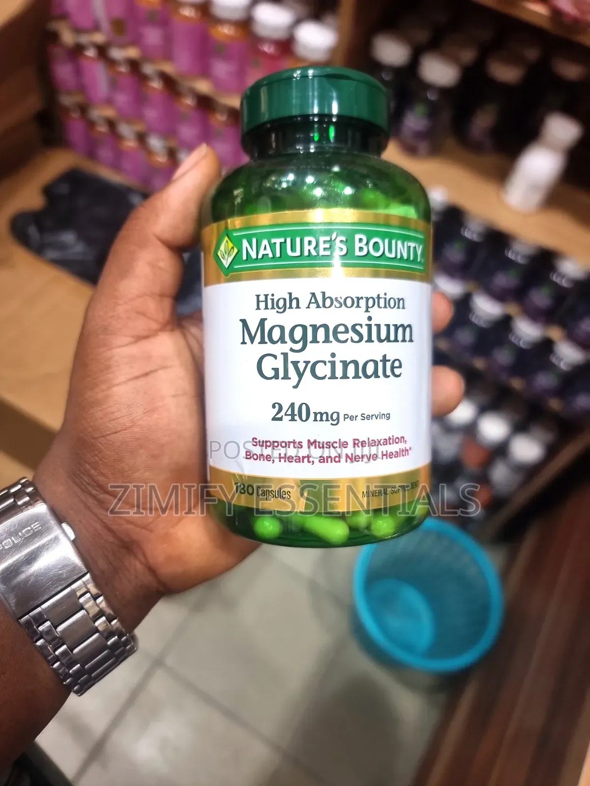 Nature’s Bounty — High Absorption Magnesium Glycinate 240mg