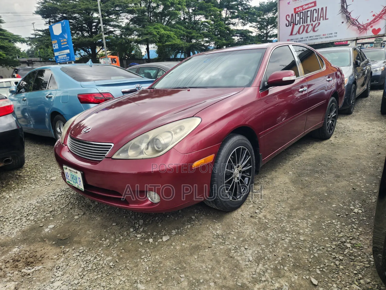 Lexus ES 2005 Red