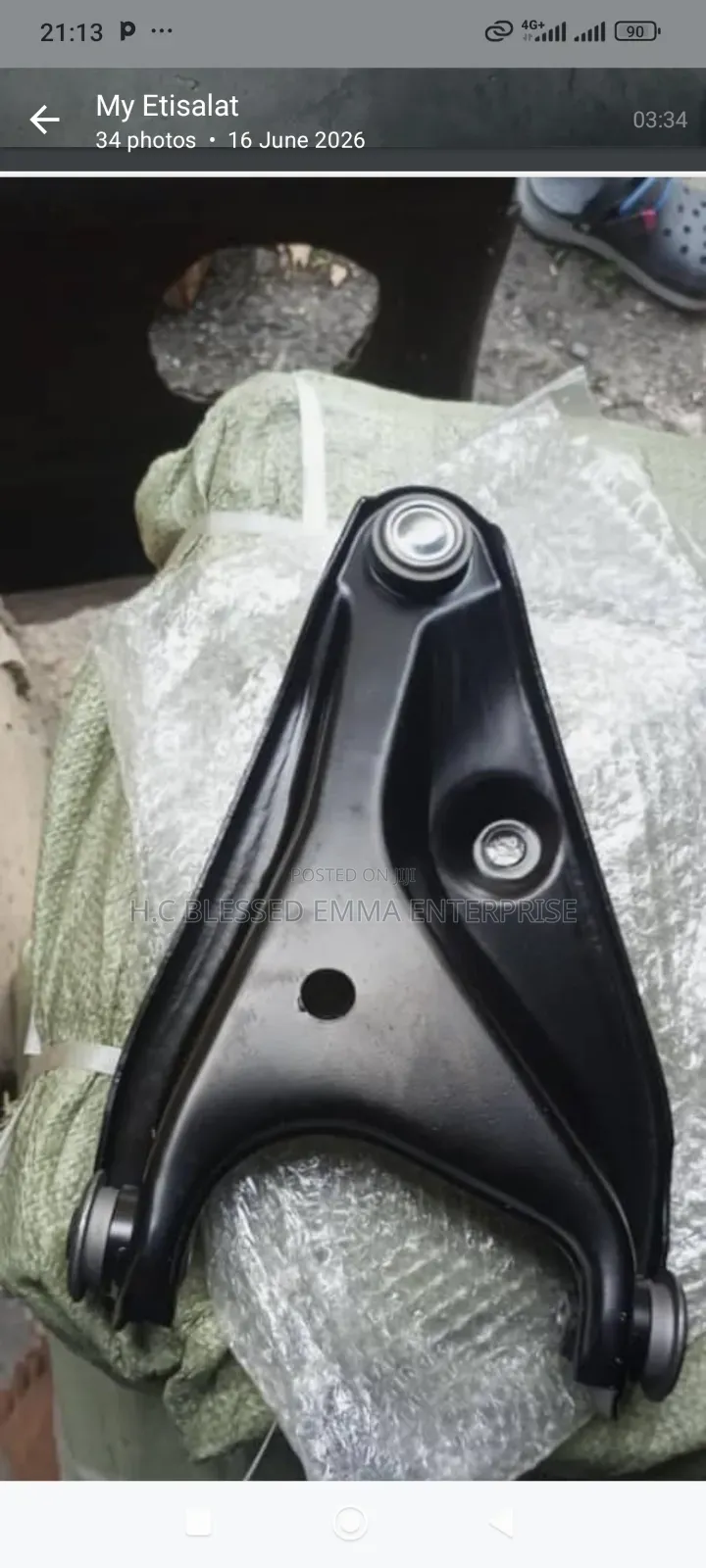 Lower Arm (Control Arm) for RENAULT LOGAN, SANDERO, DOKKA