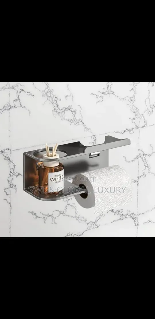Wall-Mounted Tissue Paper Holder, Can Be Used as Bathroom Fragrance.