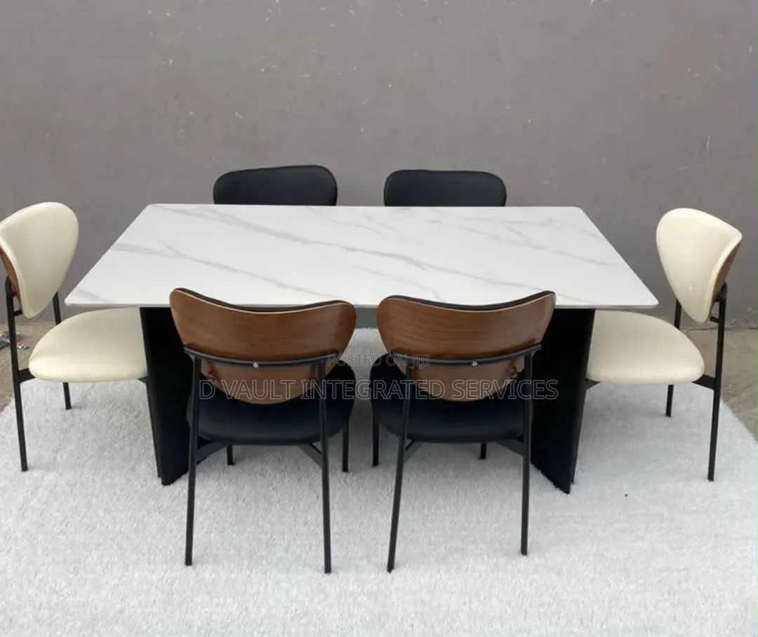 Exquisite 6 Seater Marble Dining.