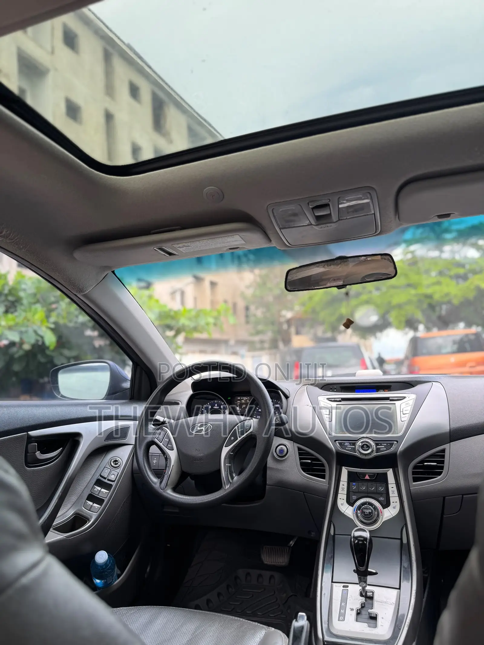 Hyundai Elantra Limited 2012 Blue