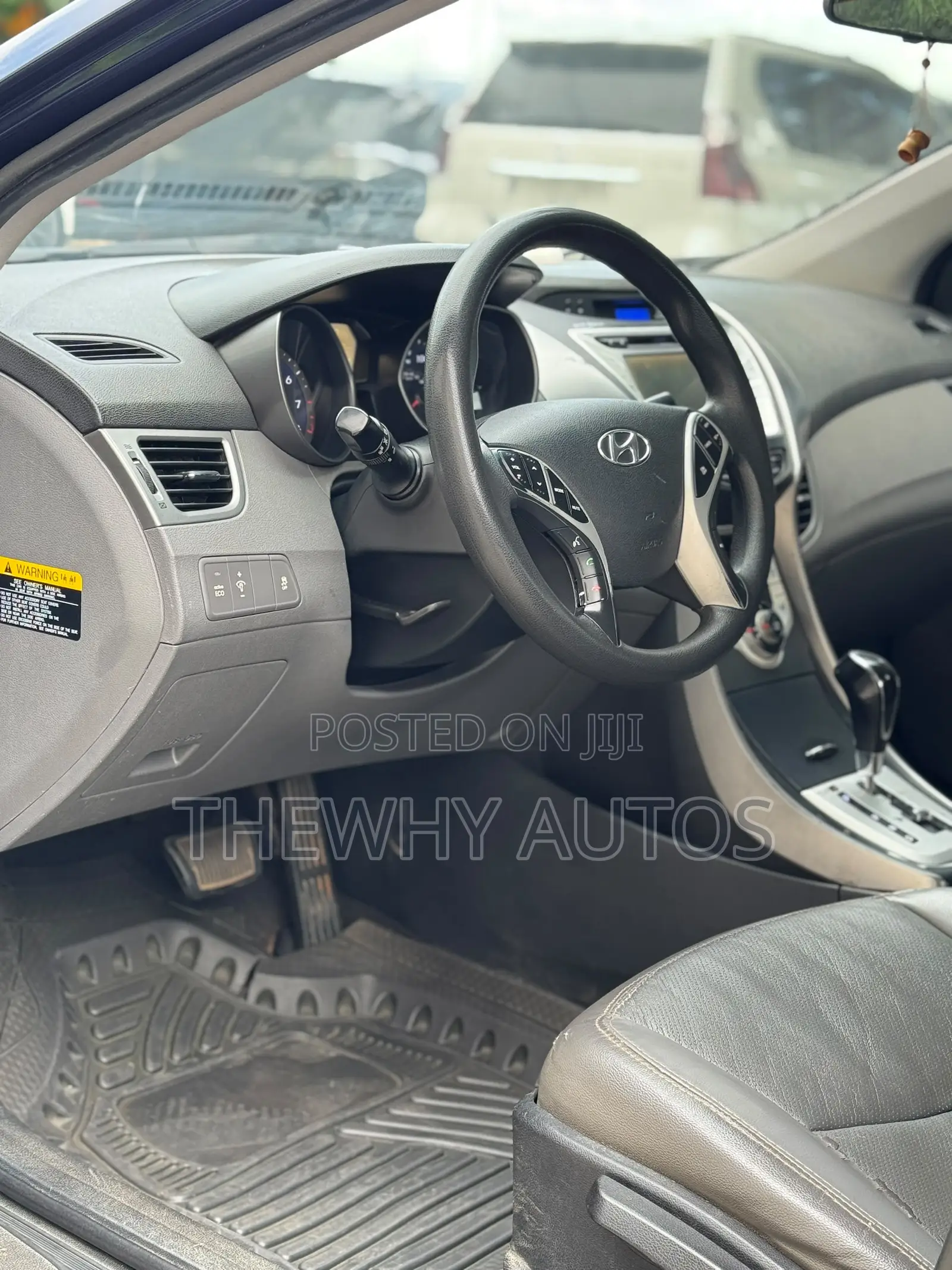 Hyundai Elantra Limited 2012 Blue