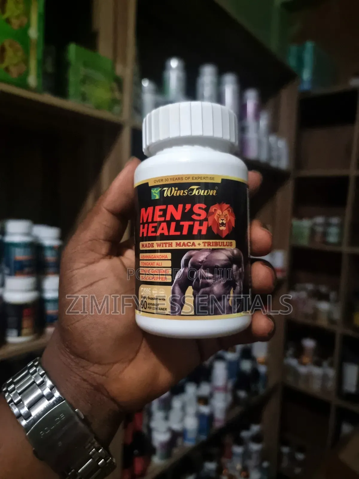 Wins Town Men's Health Maca Tribulus Complex