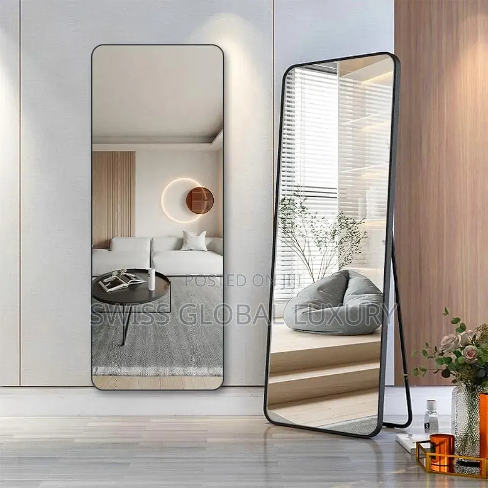 High Quality Standing Dressing Mirror Hanging Leaning Against Wall.