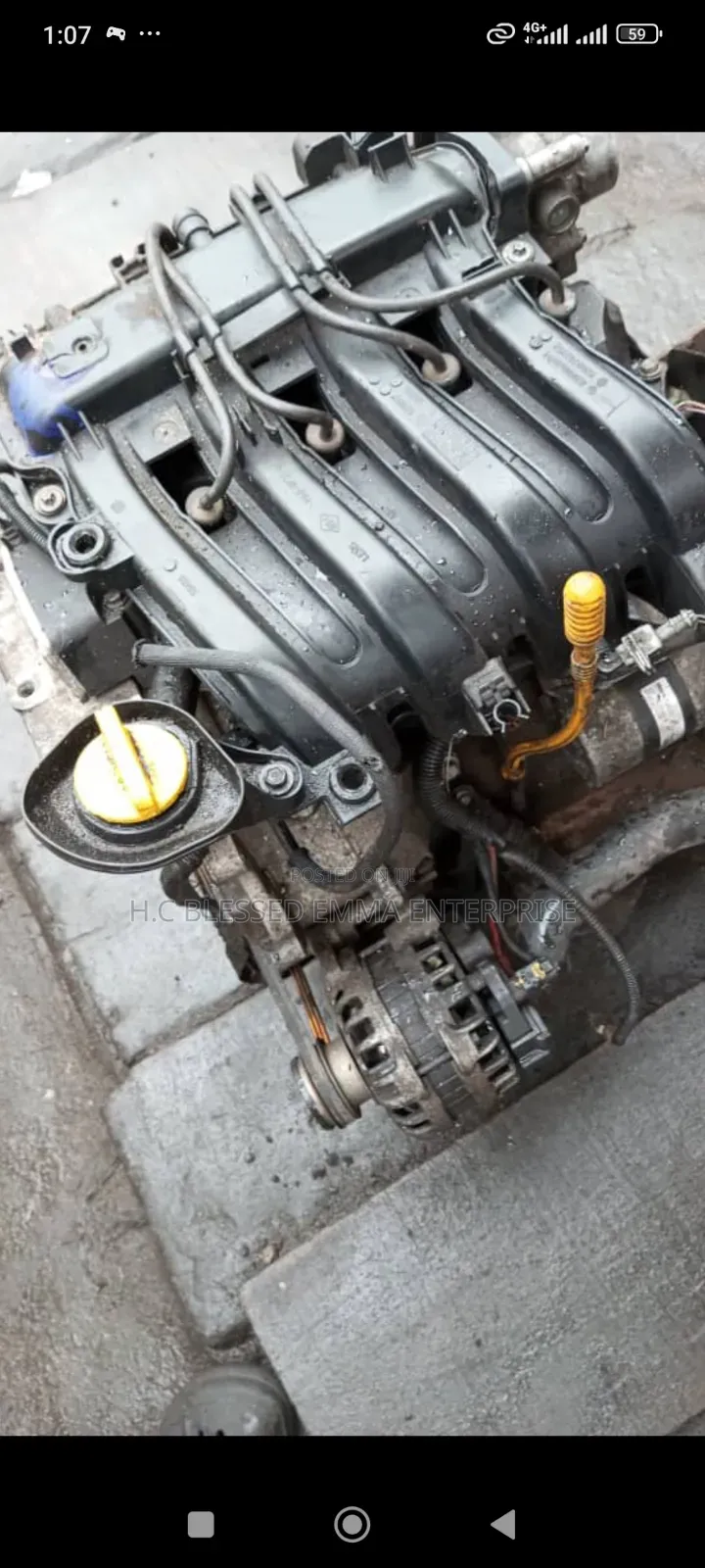 Engine for RENAULT 16 VALVE 1.6