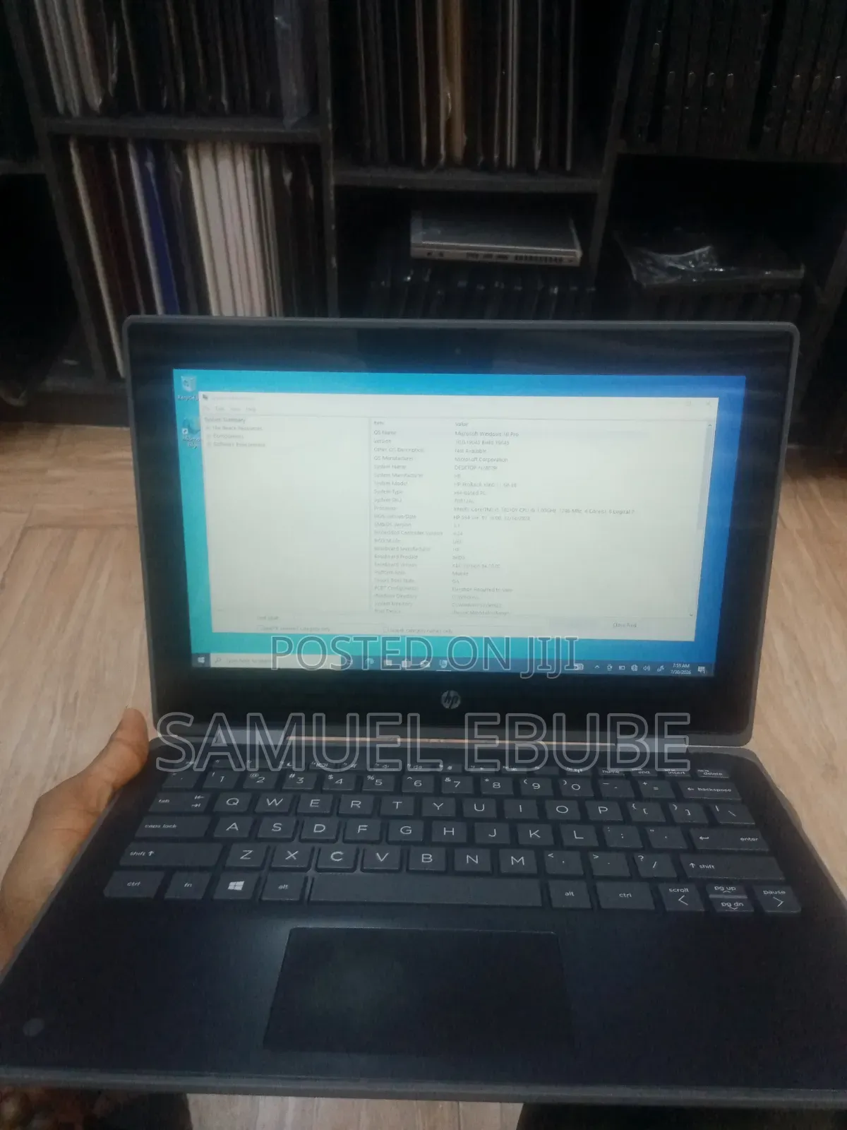 Laptop HP ProBook 11 x360 G3 EE 4GB Intel Core i5 SSD 128GB