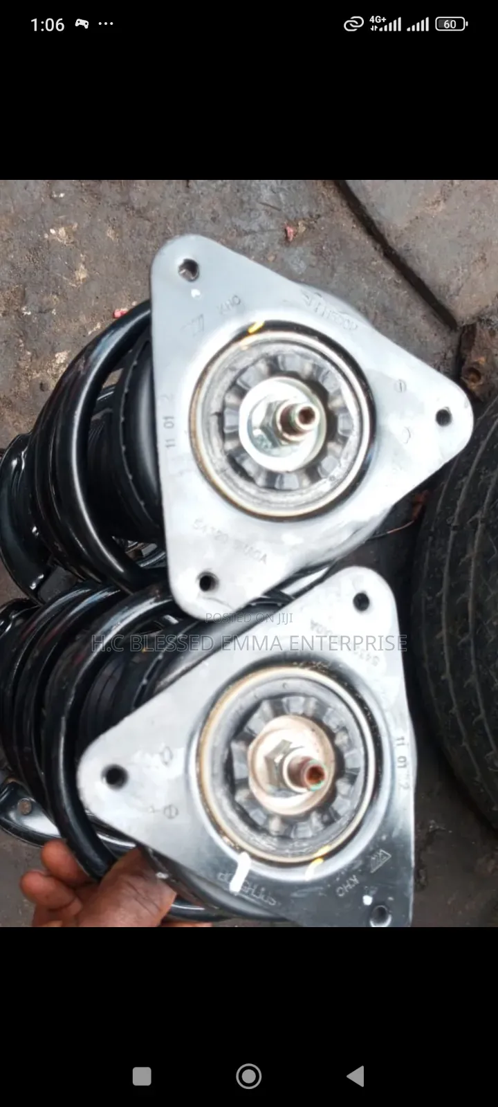 Back Shock for RENAULT KOLEOS 2018 /2023