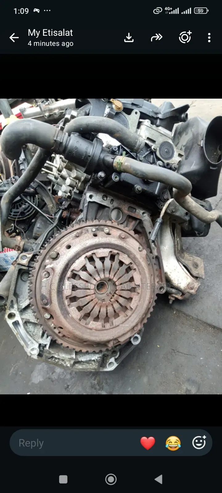 Engine for Renault Duster 4by4