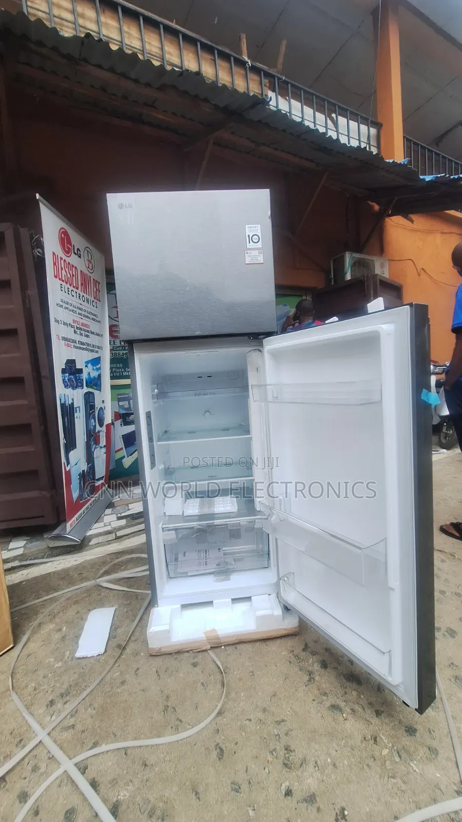 New LG 263L Inverter Double Door Fridge Super Cooling Warranty 2years