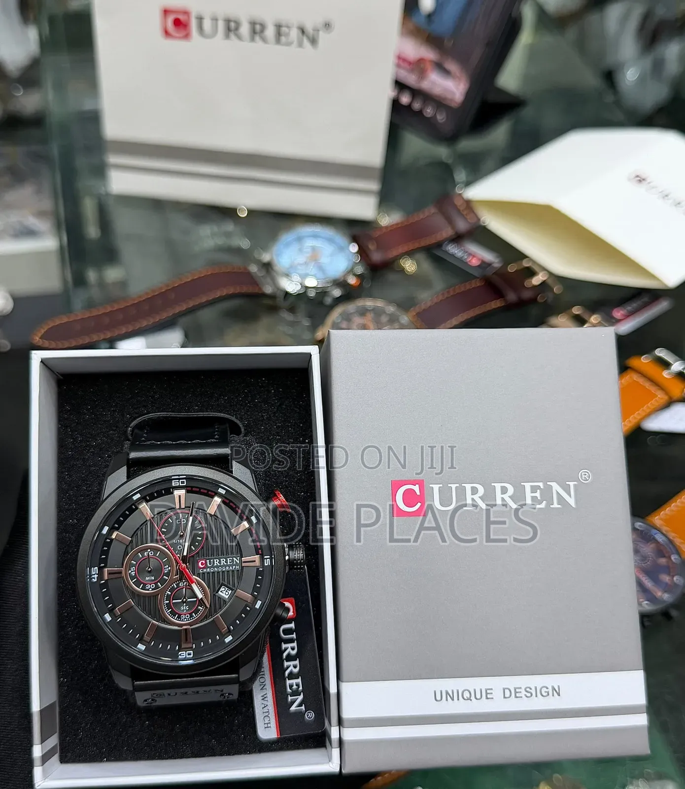 Curren 8355 Chronograph, Waterproof Unisex Wristwatch