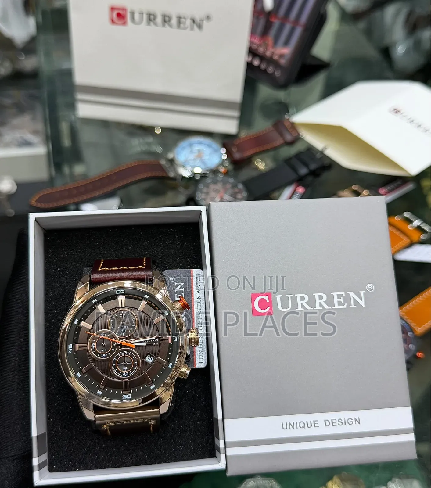 Curren 8355 Chronograph, Waterproof Unisex Wristwatch