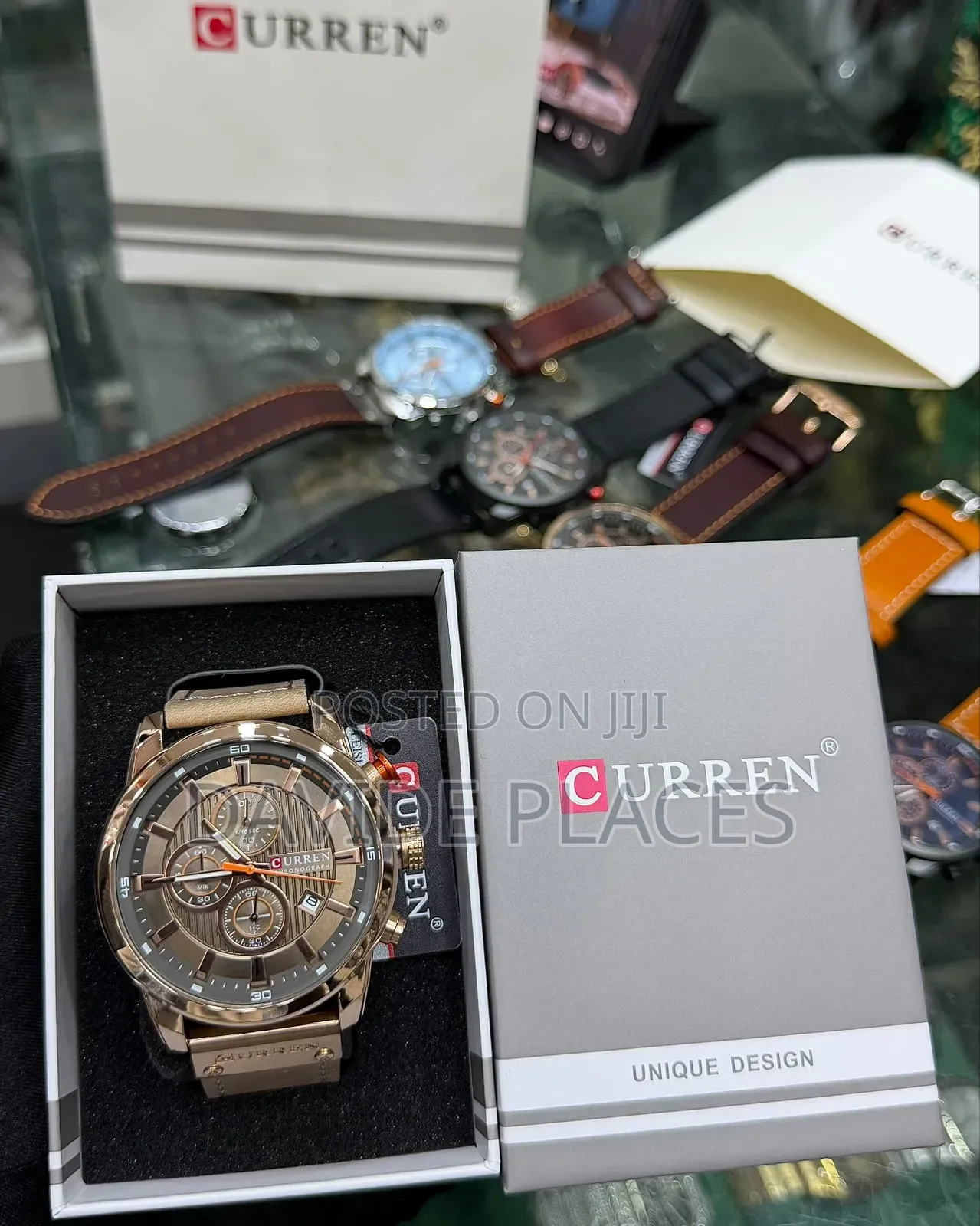 Curren 8355 Chronograph, Waterproof Unisex Wristwatch