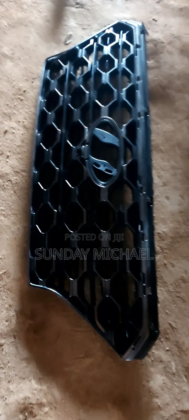 Front Grille Hyundai Santa Fe 2019 Camera Type