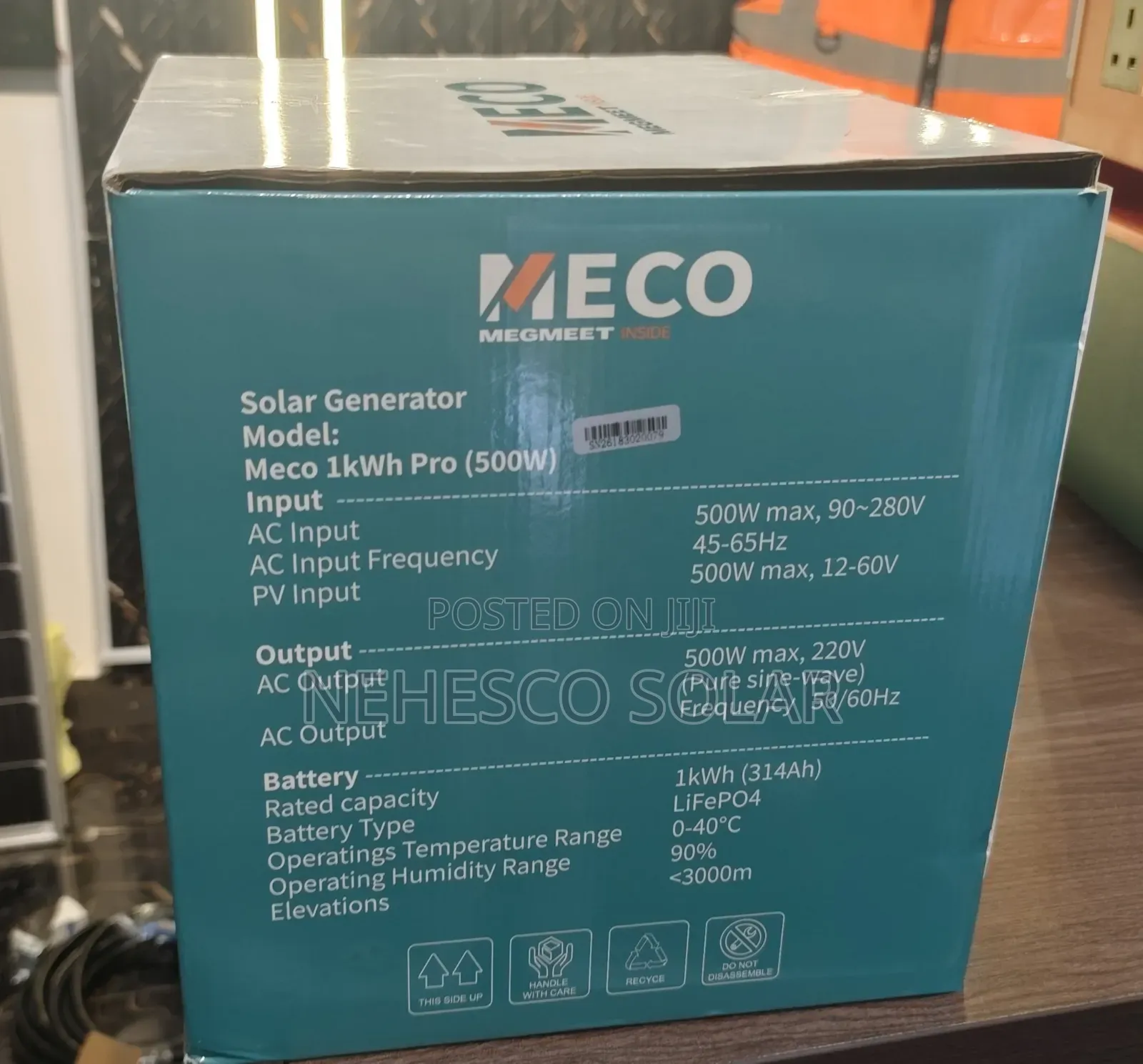 Original MECO 500W Solar Generator – Power Your Essentials Anytime