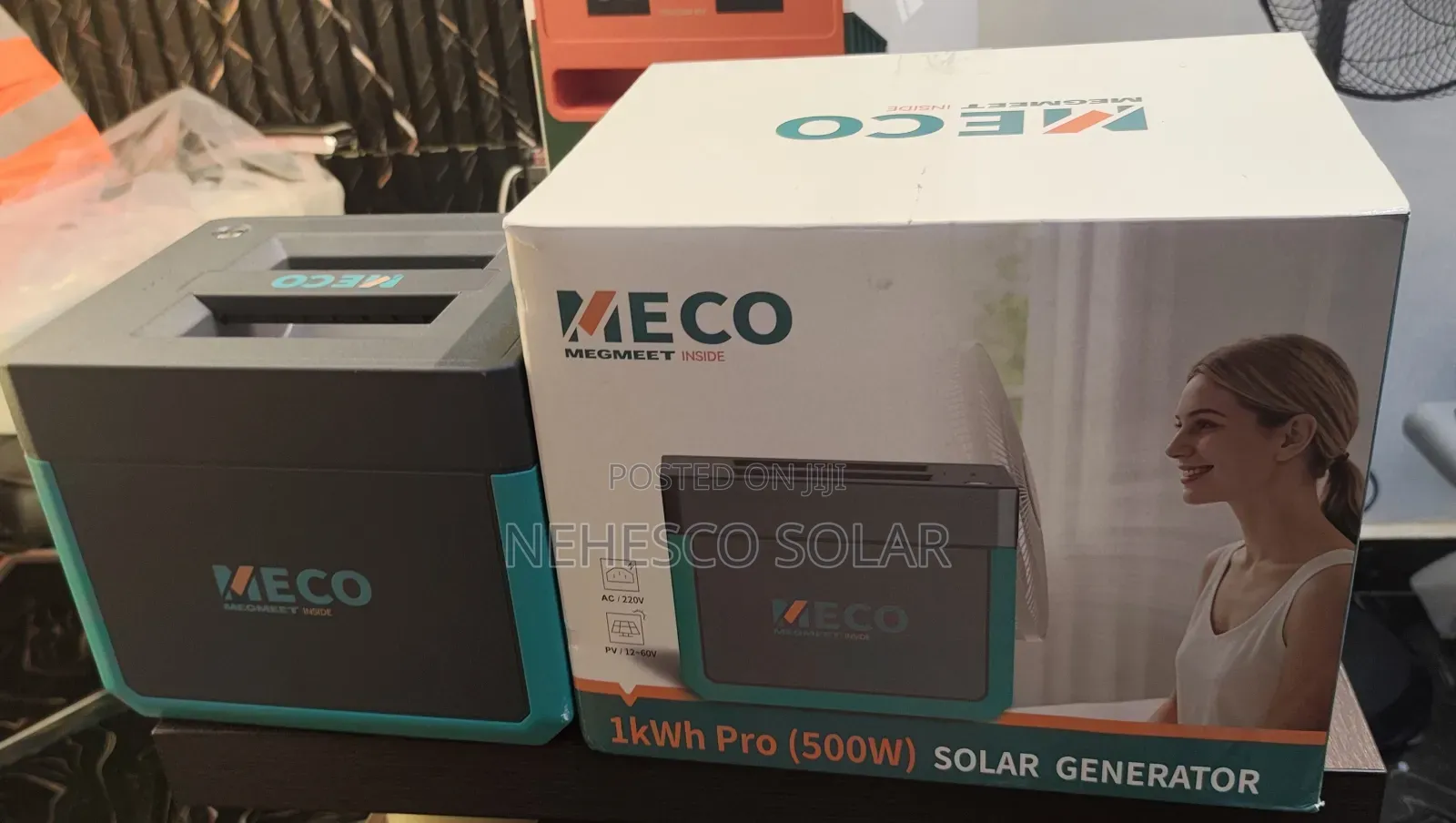 No Noise, No Fuel! MECO 500W Solar Generator for Smart Homes