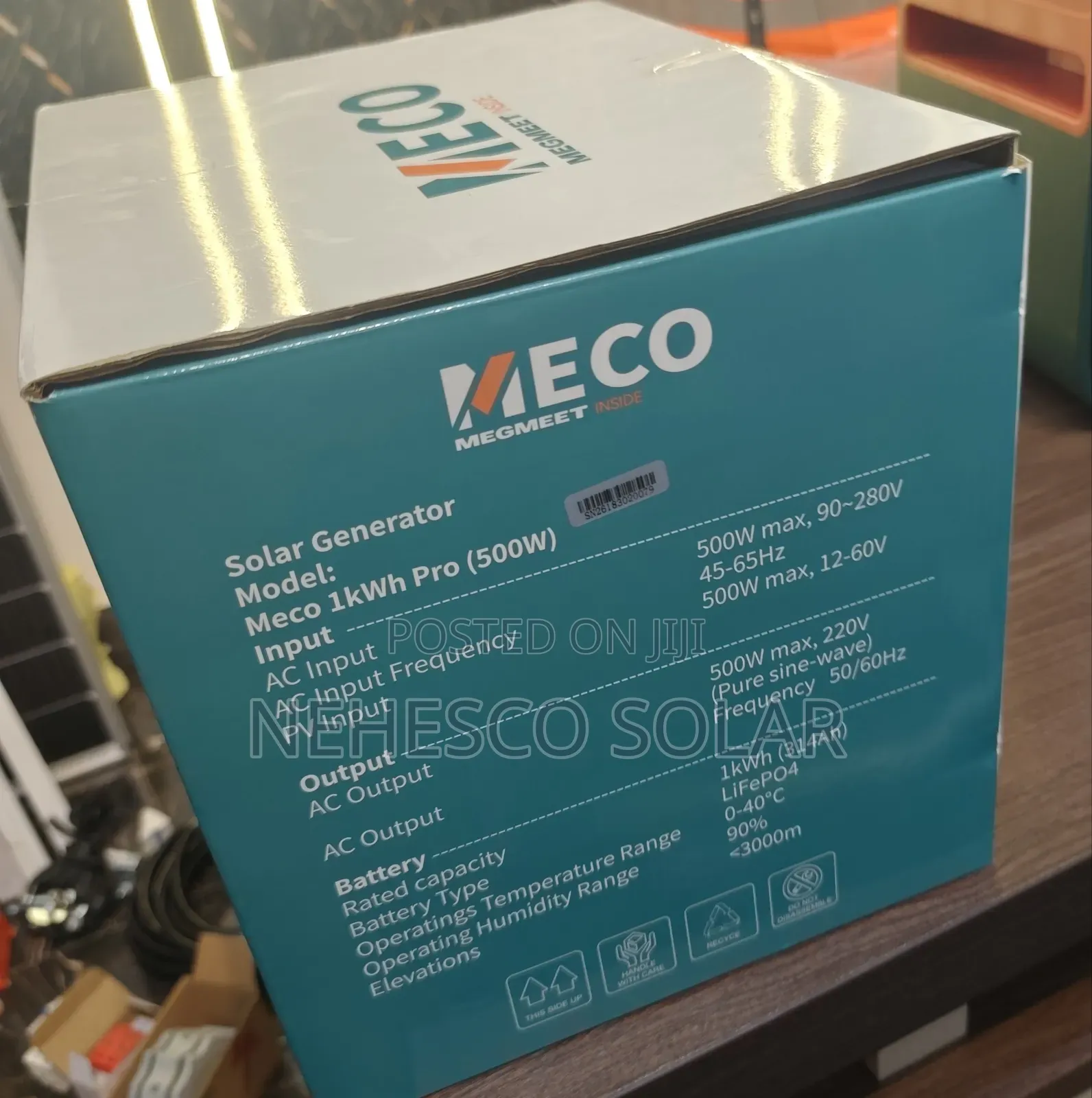 MECO Lithium Solar Generator 1KWh – Emergency Power Made Easy