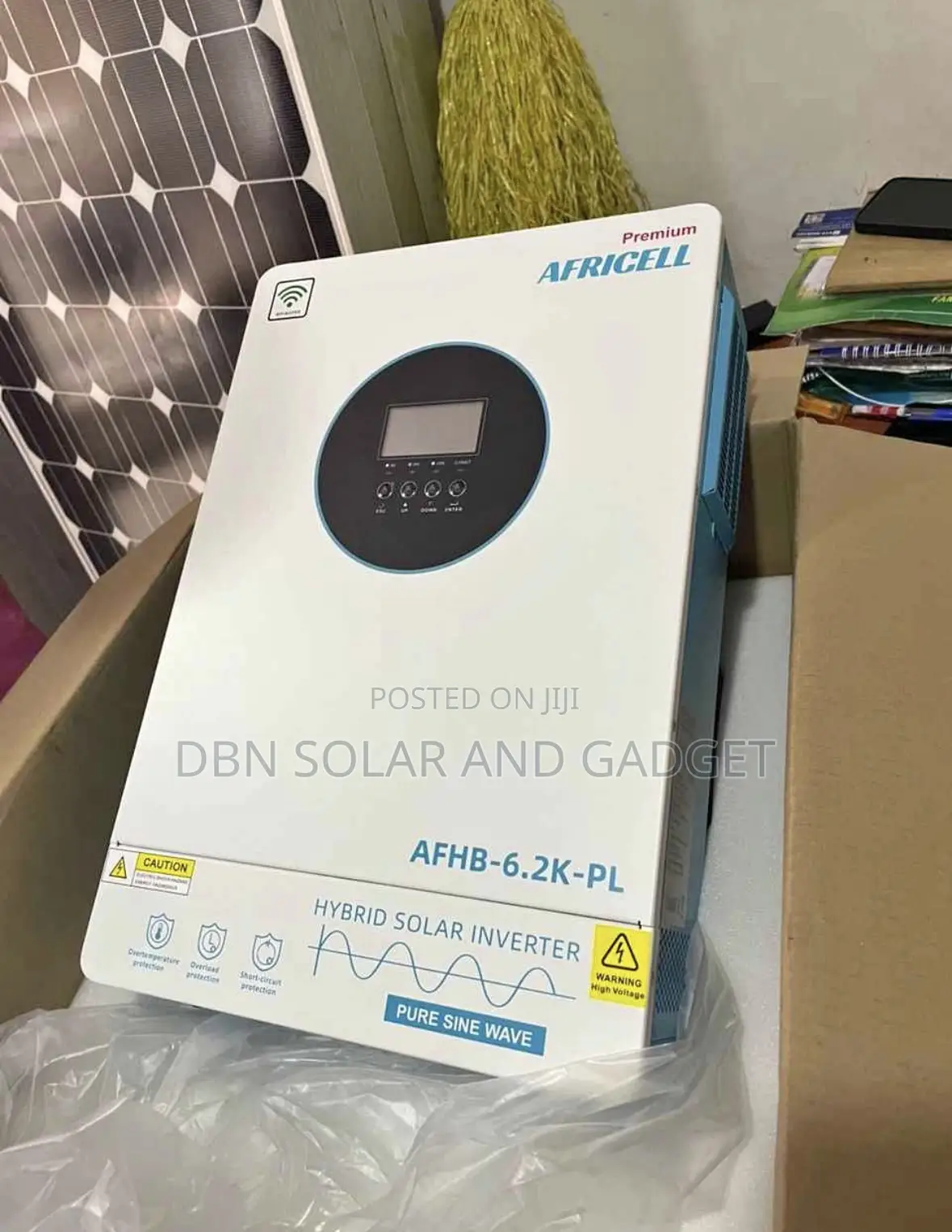 6.2kva 48v Africell Solar Hybrid Inverter Very Good Quality Product