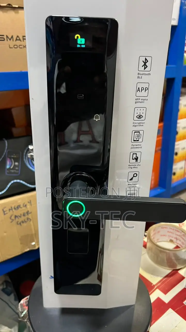 Professional Sky-Tec Smart Homes Security Door Key Lock Tuya