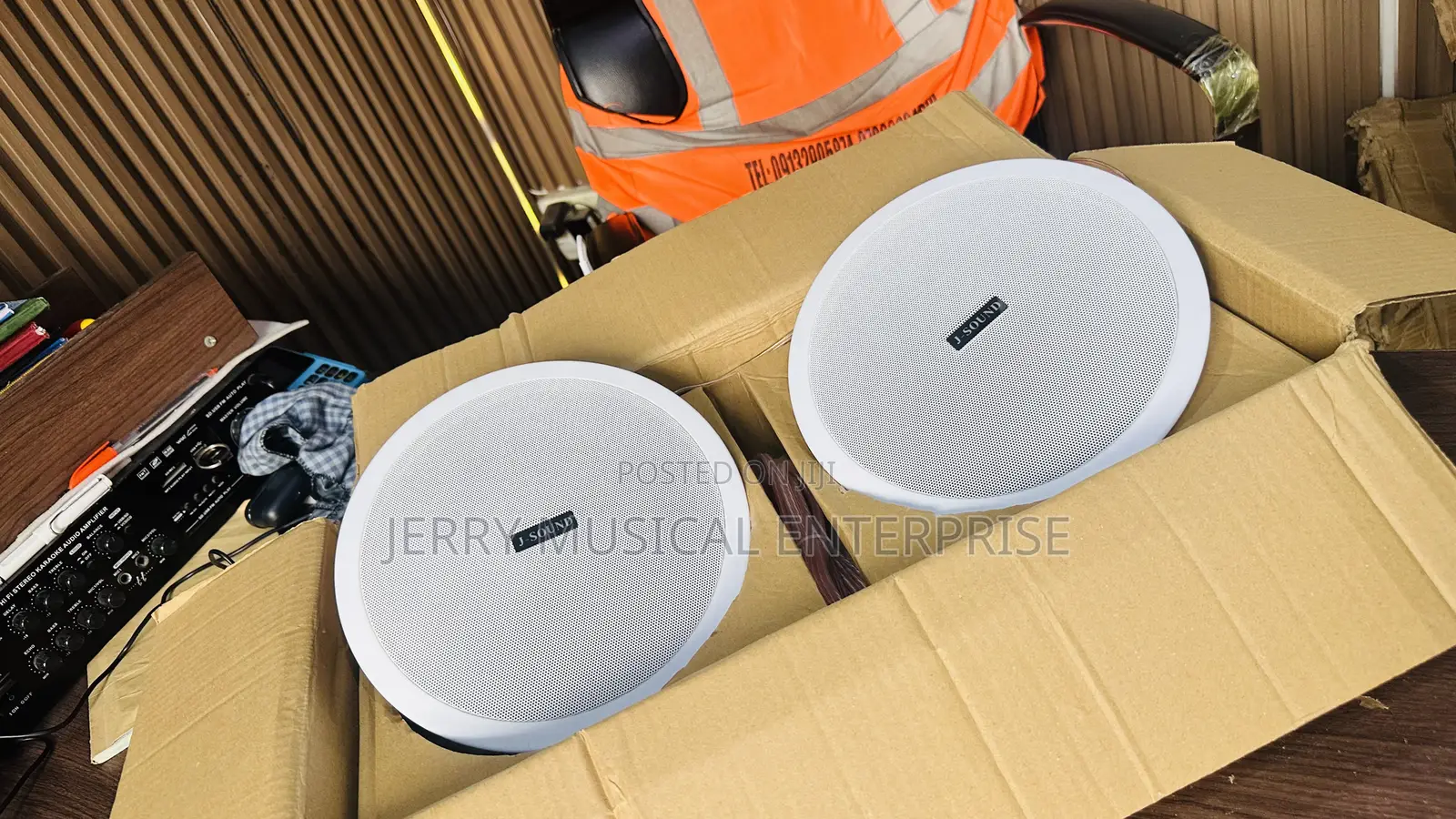 Jsound 2n1 Bluetooth Ceiling Speakers With Remote