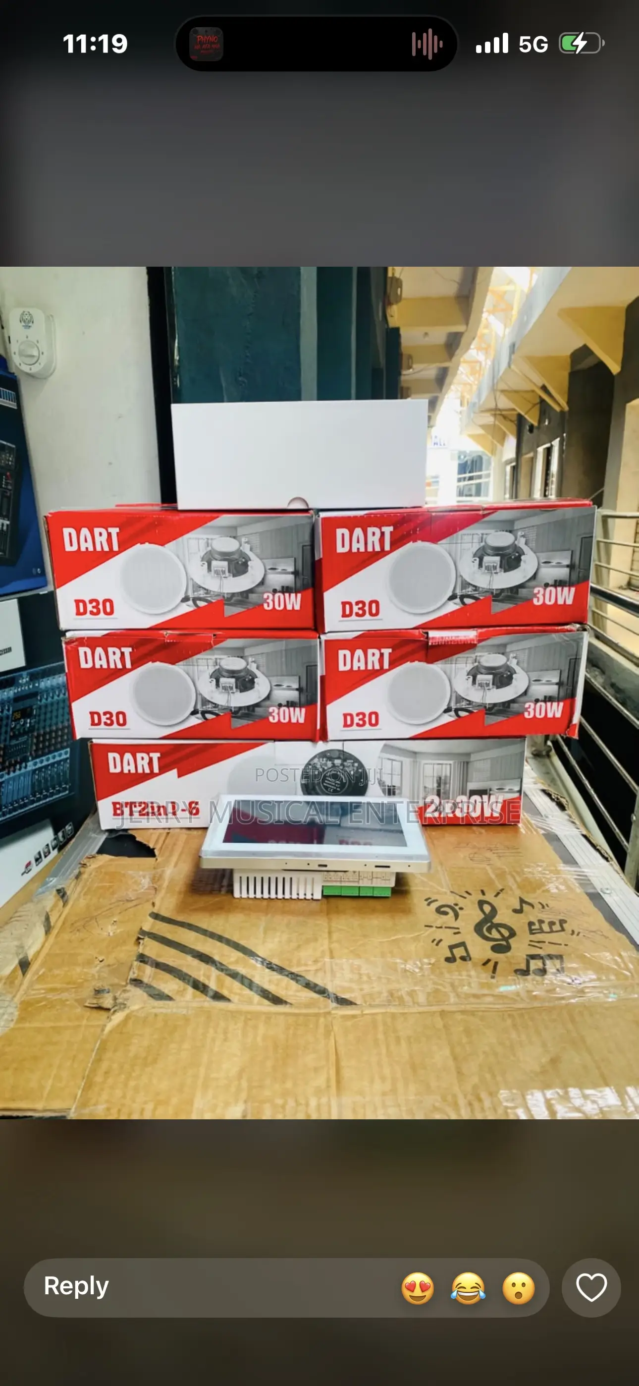 COMPLETE SETUP 7inches Wall and Ceiling Speakers