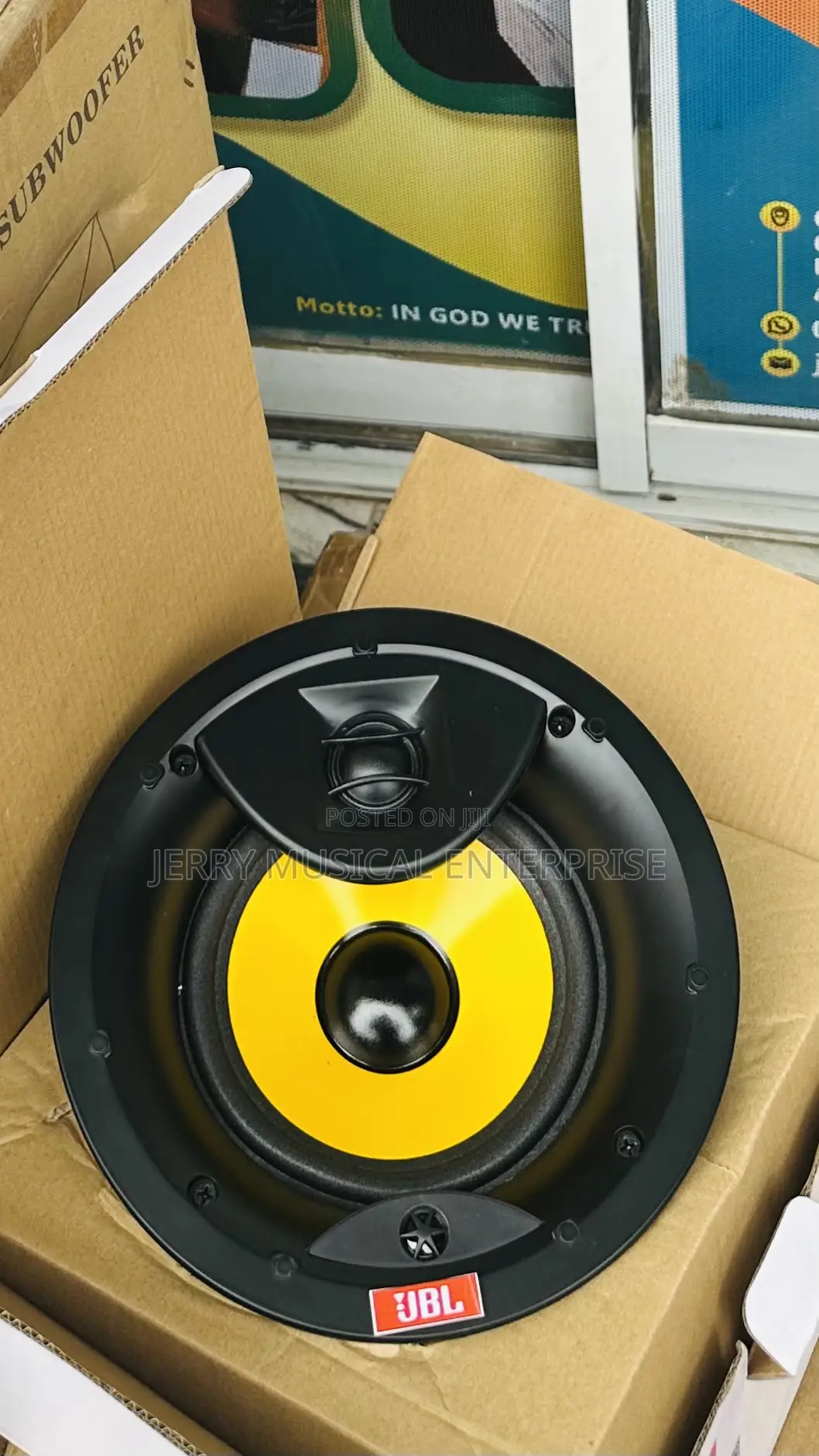 Stage JBL Framless Ceiling/Pop Speakers