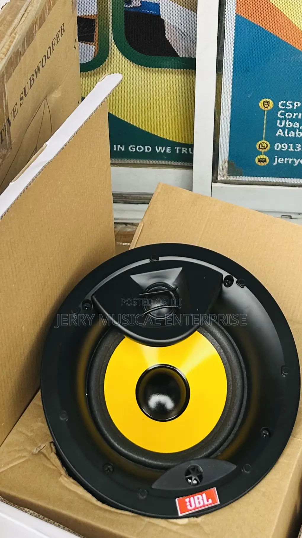 Stage JBL Framless Ceiling/Pop Speakers