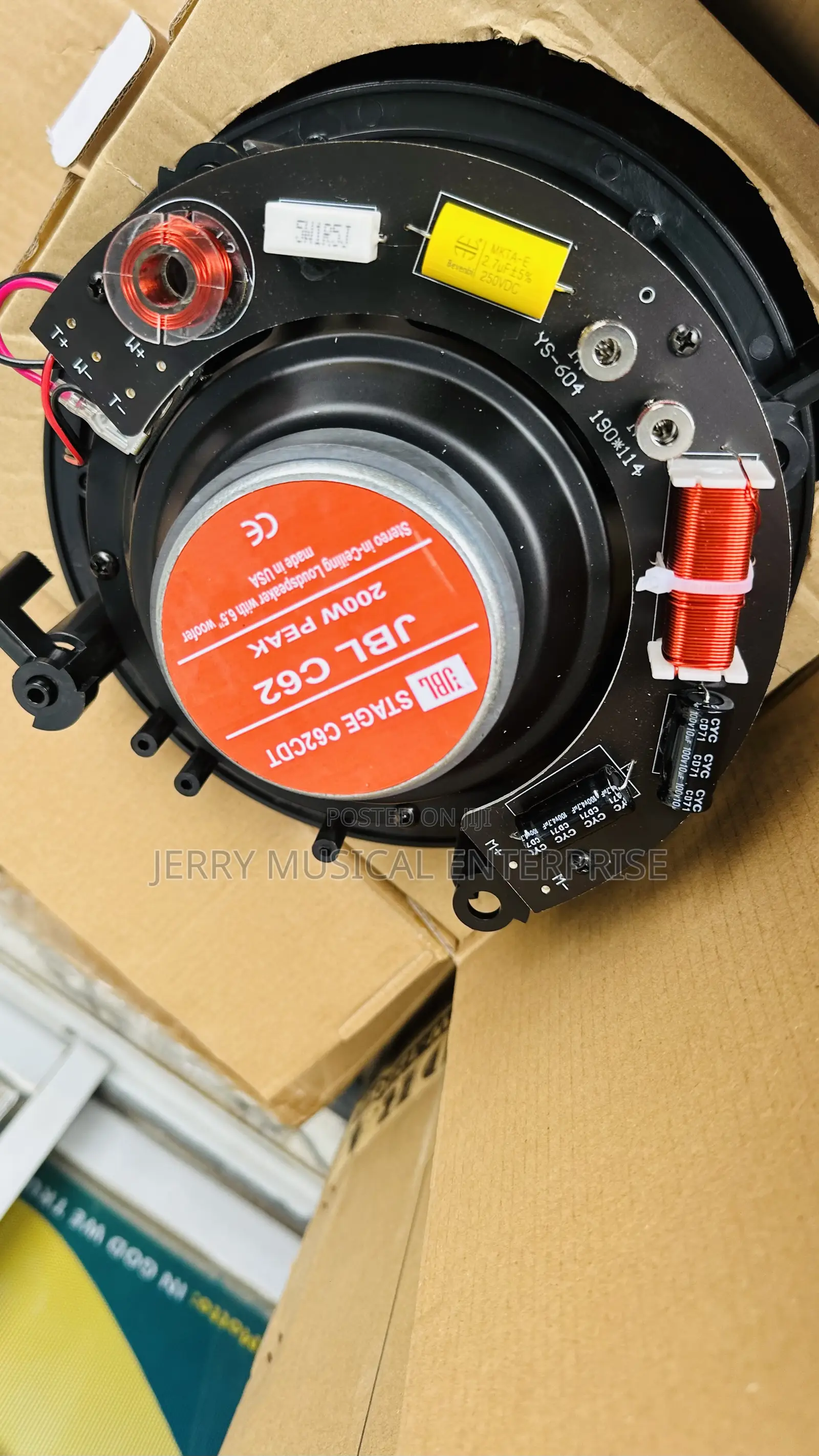 Stage JBL Framless Ceiling/Pop Speakers