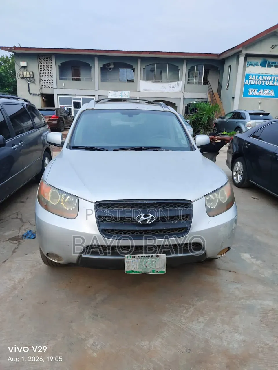 Hyundai Santa Fe 2008 Silver
