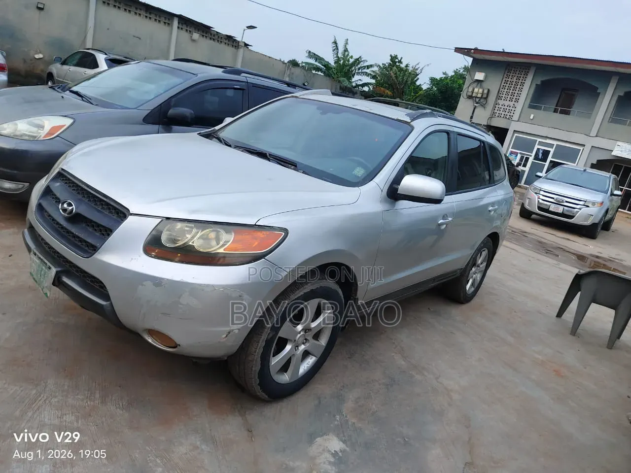 Hyundai Santa Fe 2008 Silver