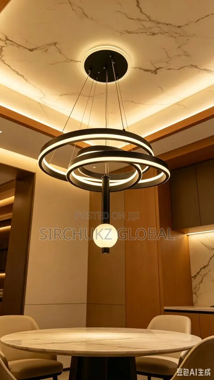 Modern Ring LED Pendant Chandelier