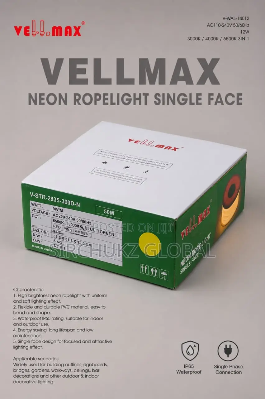 Neon Led Rope Lights Single and Double Phase
