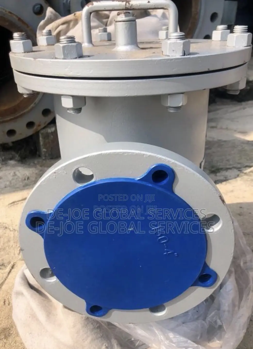 4" Basket Strainer, Class 150 — Flanged Carbon Steel Pipeline Filter