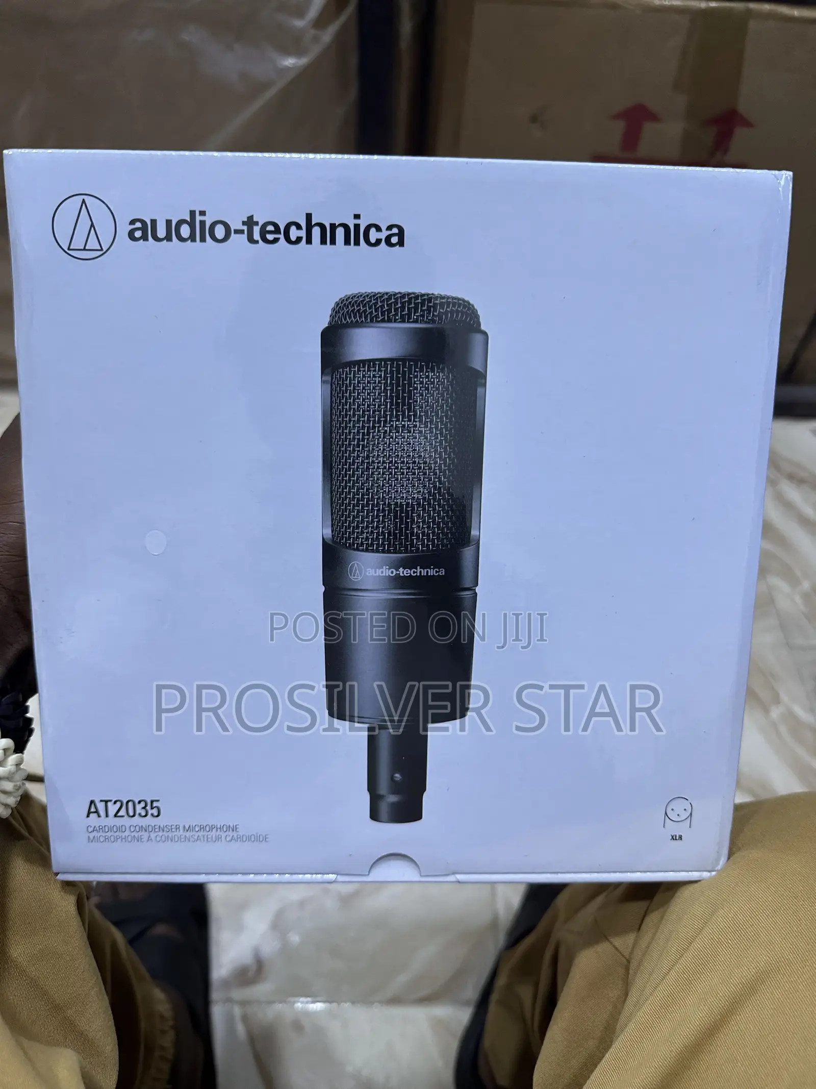 Audio-Technica AT2035 Cardioid Condenser Microphone