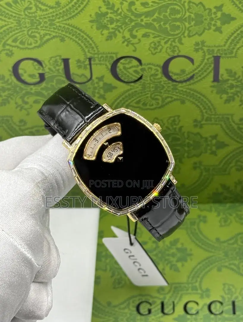High Quality Luxury Gucci Genuine Leather Wristwatch