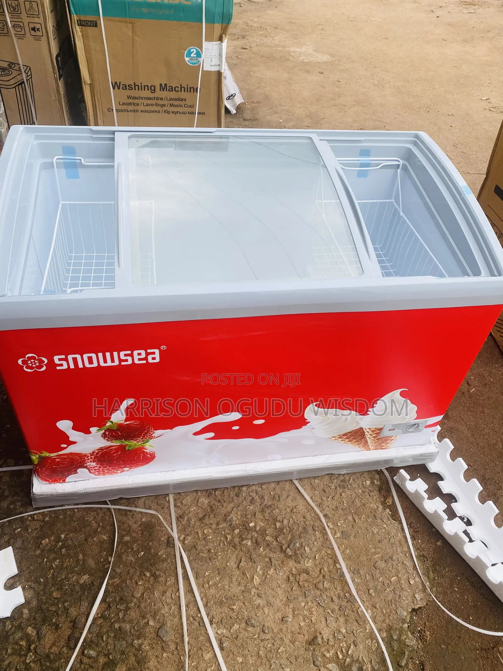 Snowsea Ice Cream Freezer 368L Available for Sale