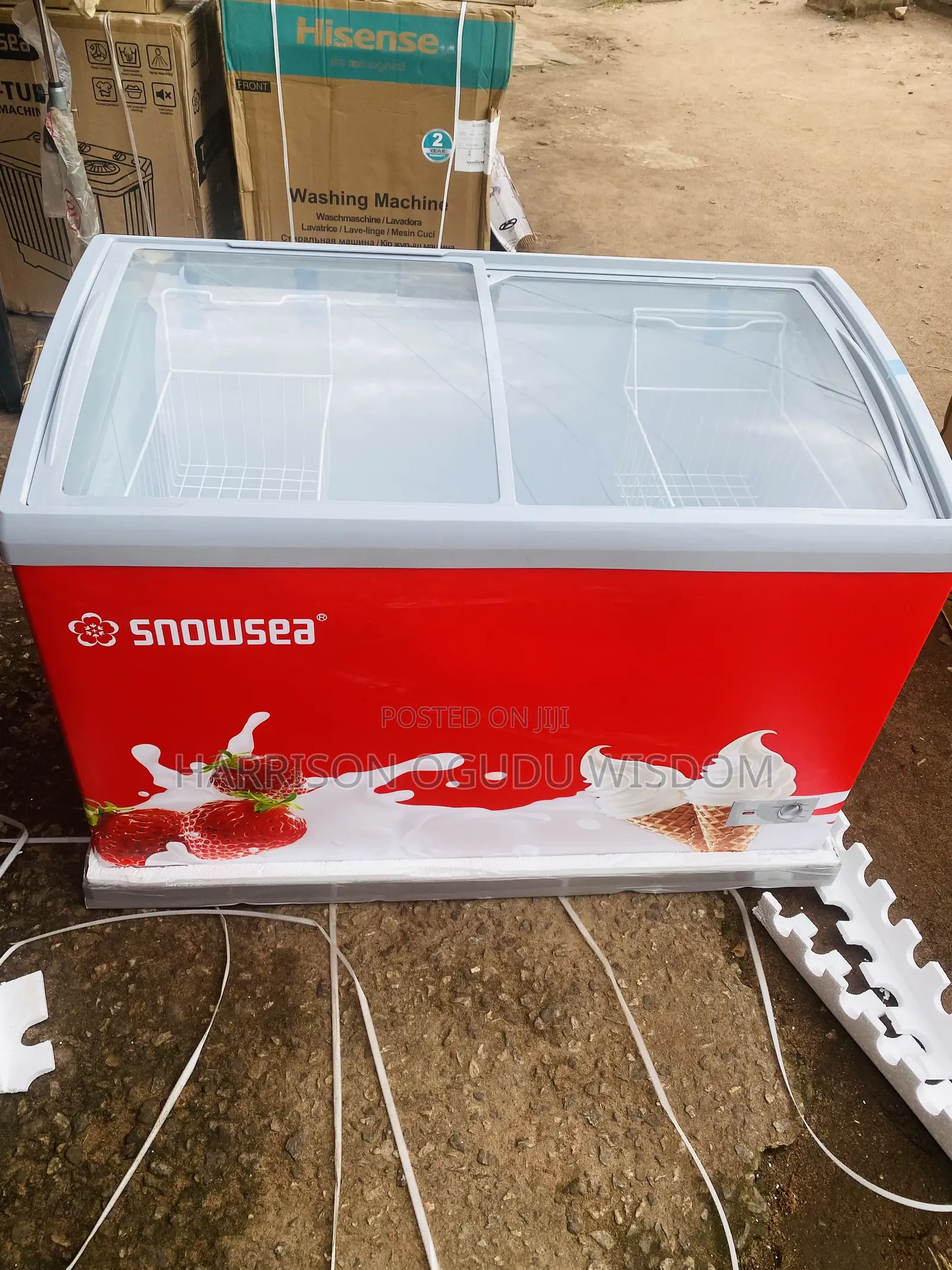 Snowsea Ice Cream Freezer 368L Available for Sale