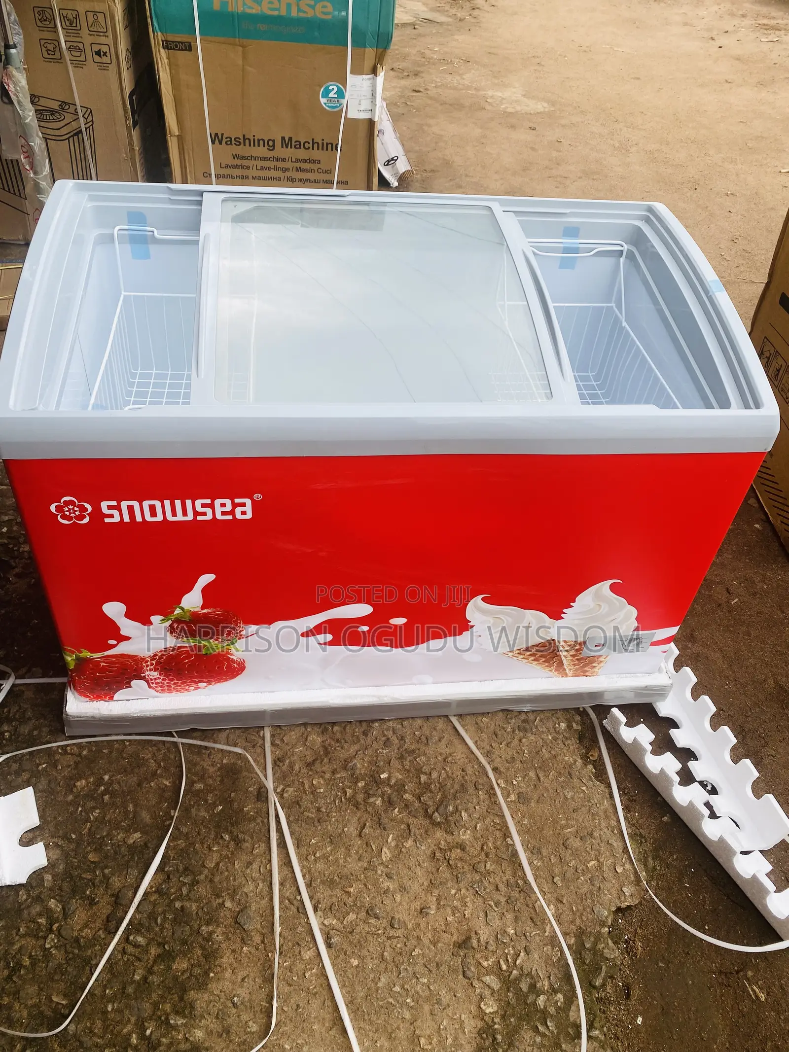 Snowsea Ice Cream Freezer 368L Available for Sale