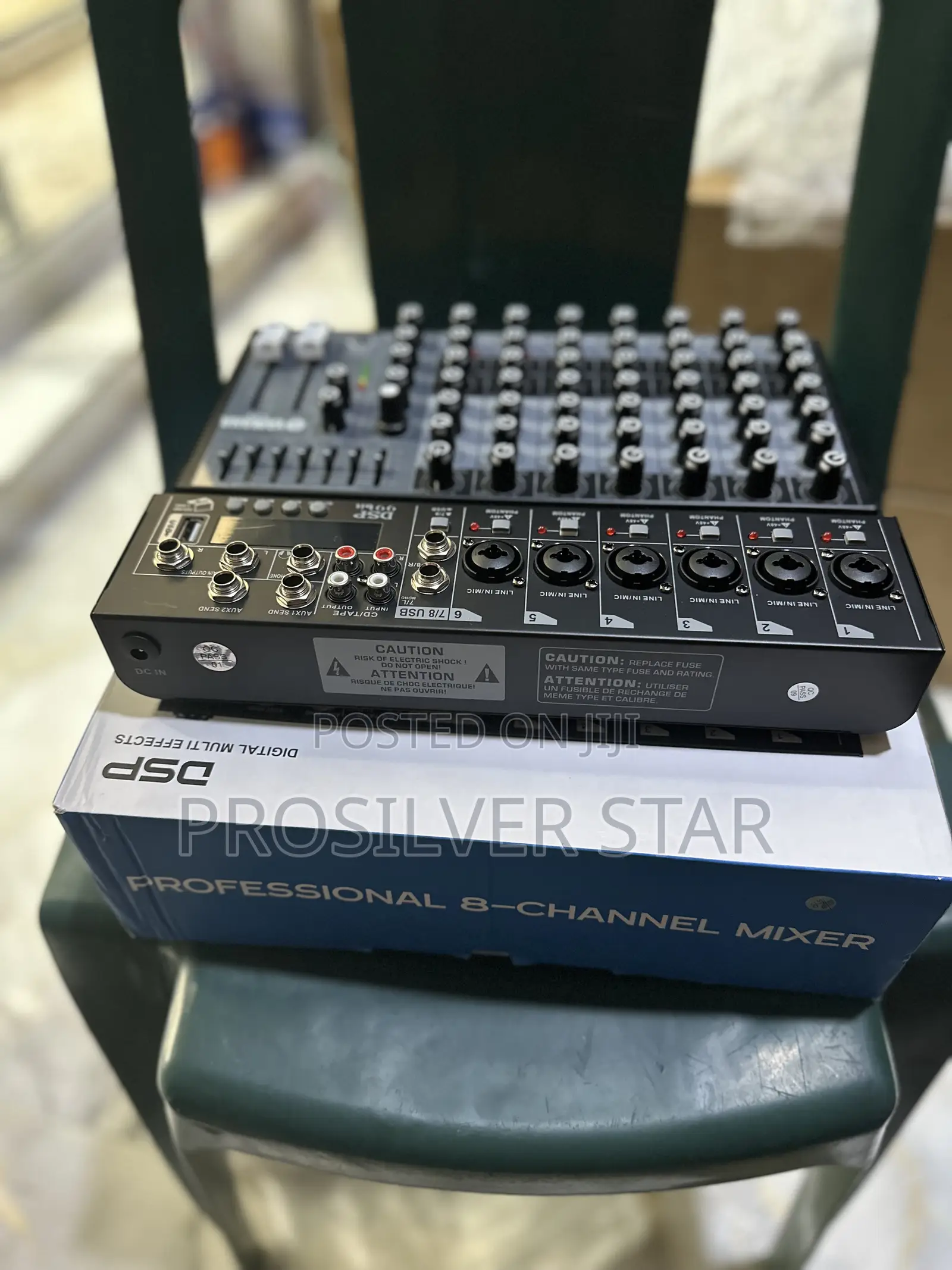 Yamaha AS8 Professional 8-Channel Audio Mixer