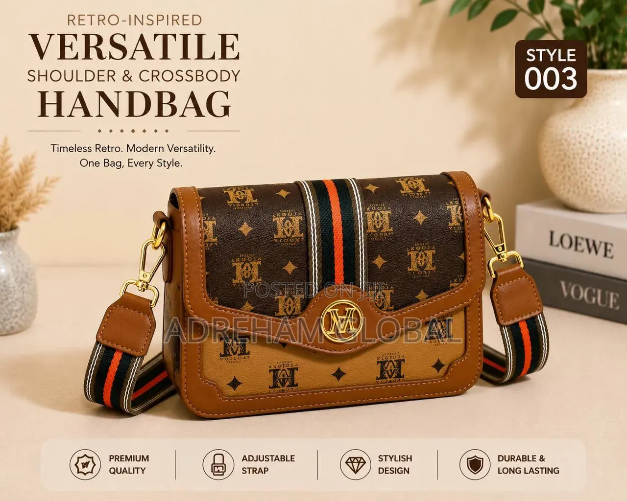 Quality Fashion Crossbody Handbag