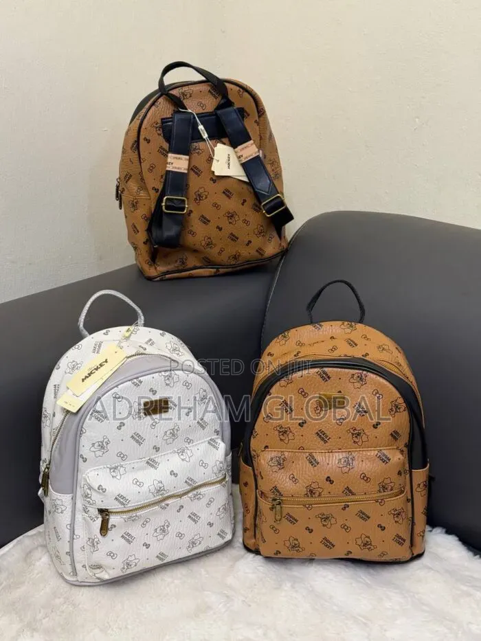 Quality Pure Leather Fancy Backpack Bag