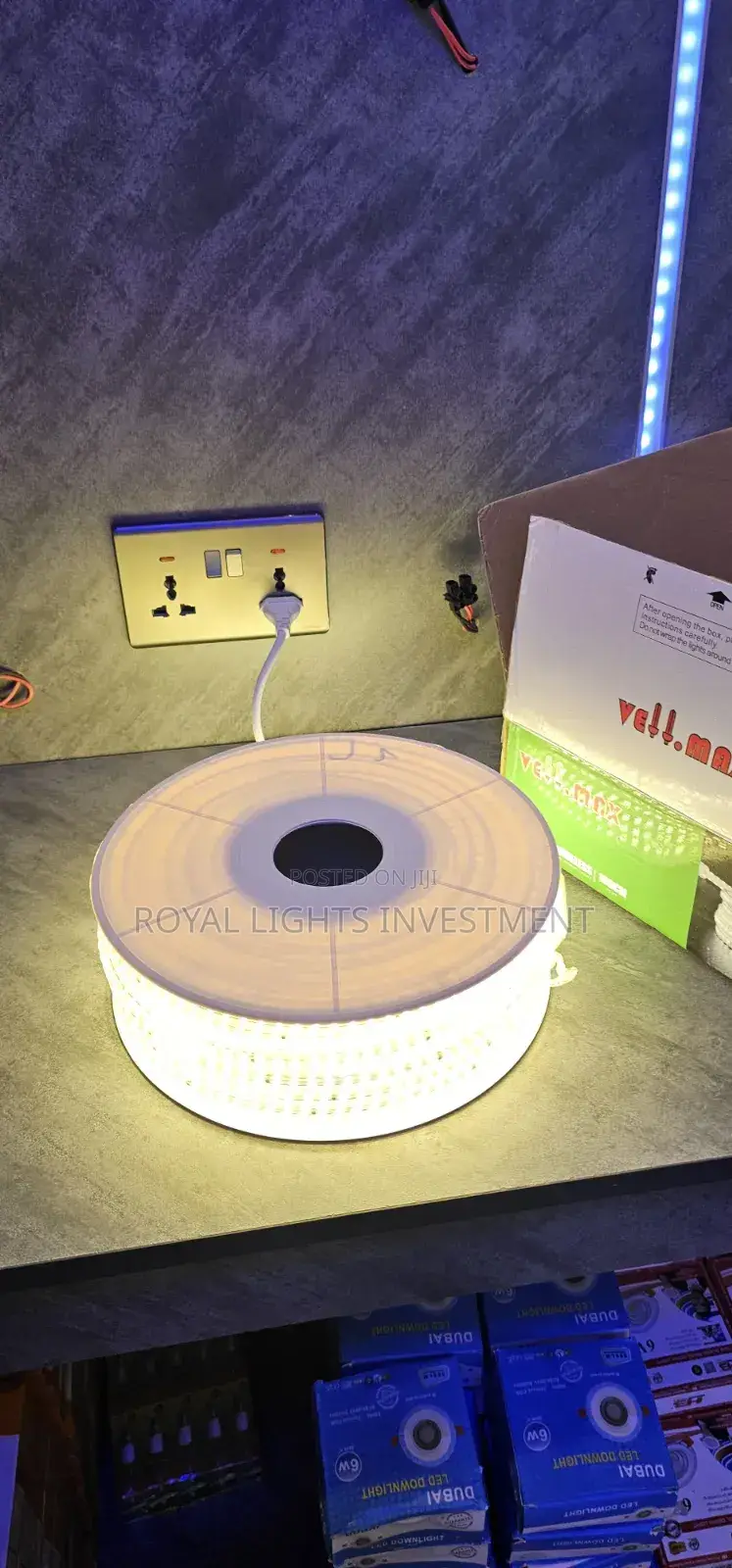 Very Bright, Warm White Rope Light